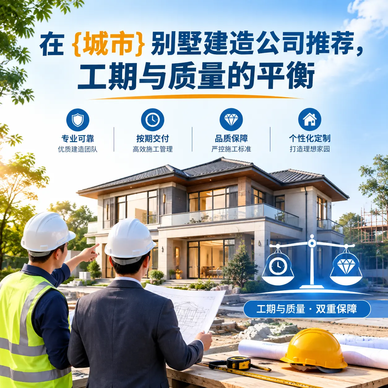 在 凤冈 别墅建造公司推荐,工期与质量的平衡