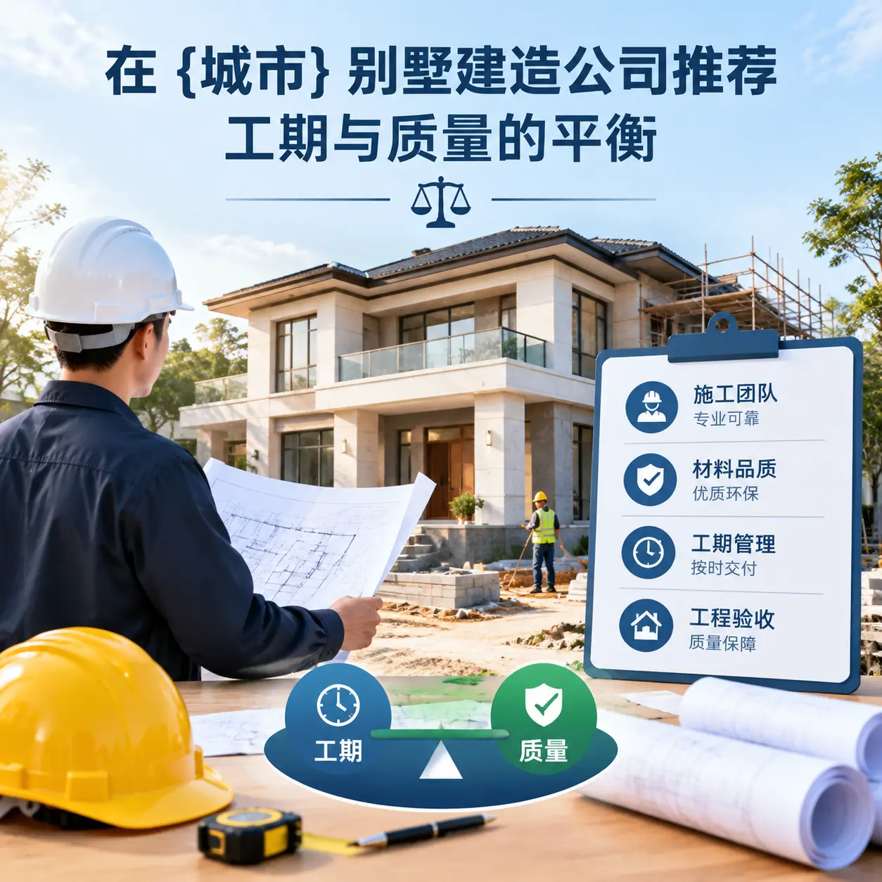 在 凤冈 别墅建造公司推荐,工期与质量的平衡