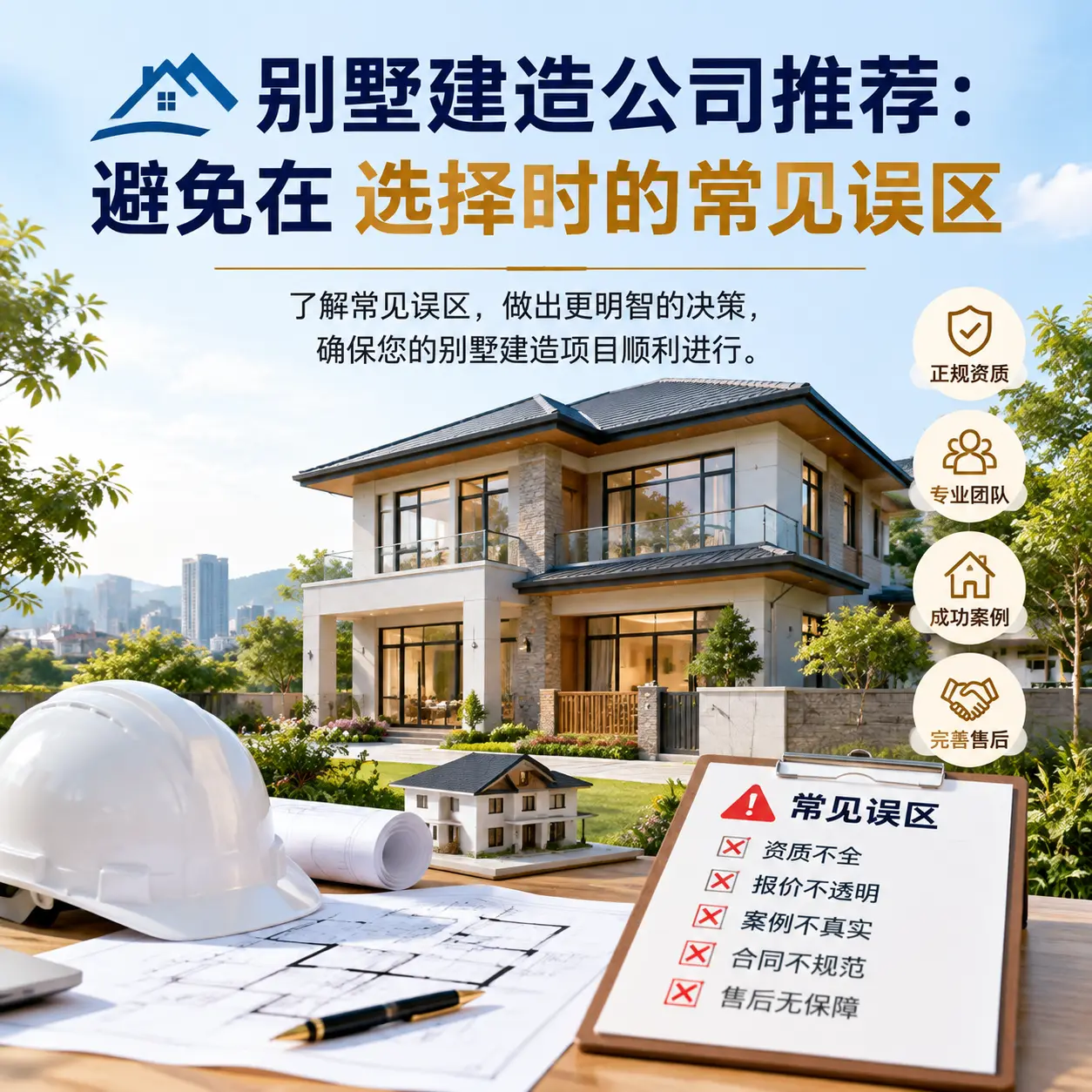 别墅建造公司推荐:避免在 凤冈 选择时的常见误区