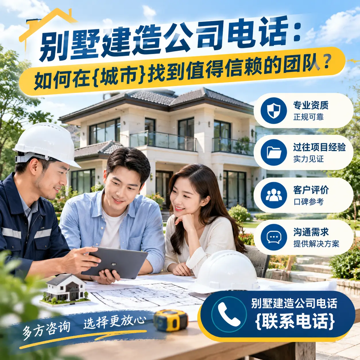 别墅建造公司电话：如何在凤冈找到值得信赖的团队？