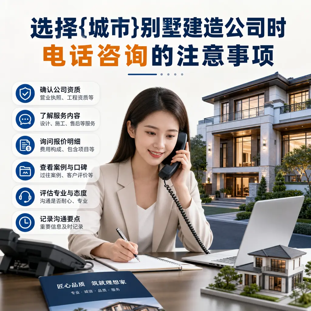选择凤冈别墅建造公司时，电话咨询的注意事项
