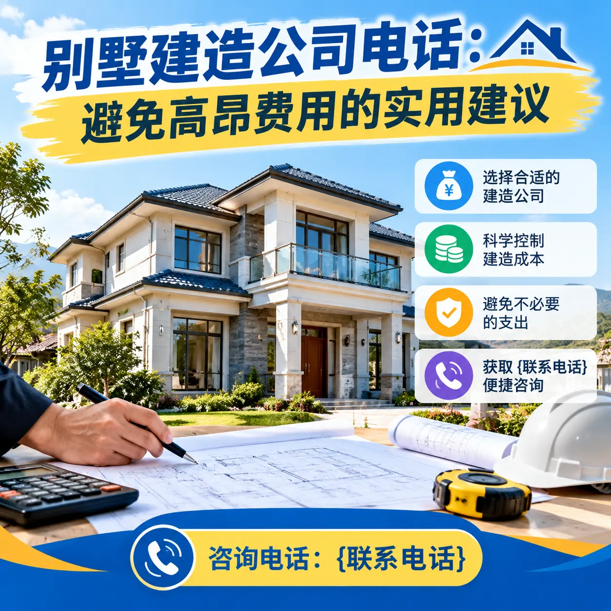 凤冈别墅建造公司电话：避免高昂费用的实用建议
