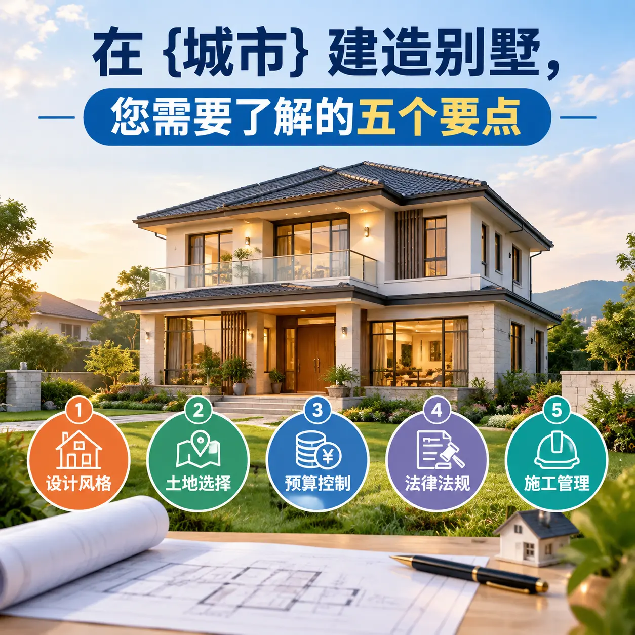在 凤冈 建造别墅，您需要了解的五个要点
