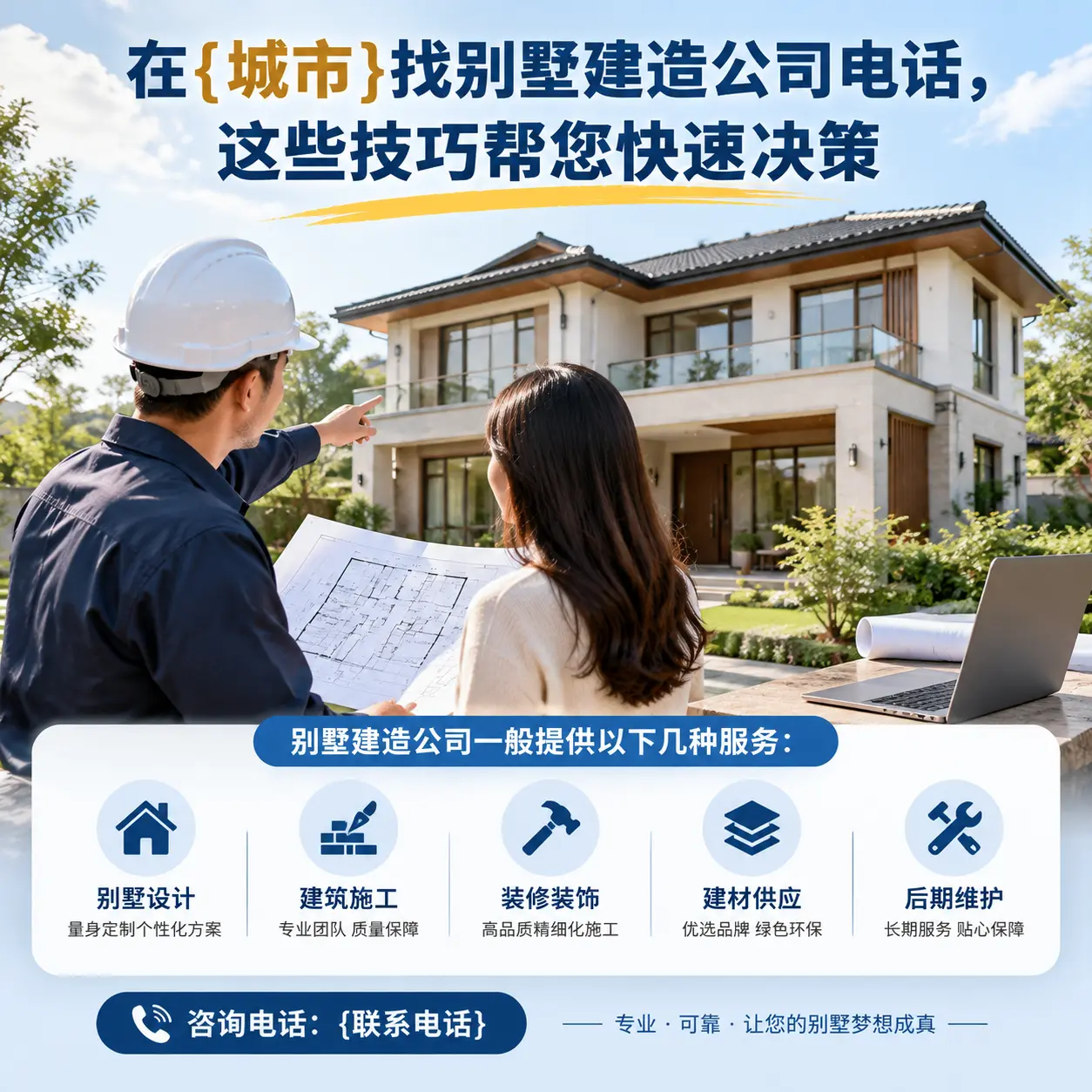 在凤冈找别墅建造公司电话,这些技巧帮您快速决策