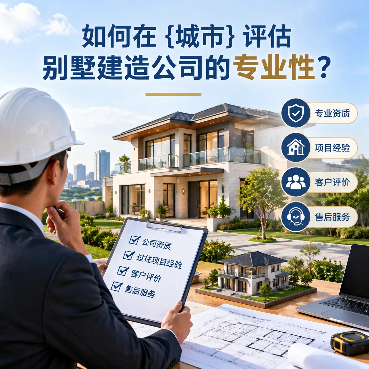 如何在 凤冈 评估别墅建造公司的专业性?
