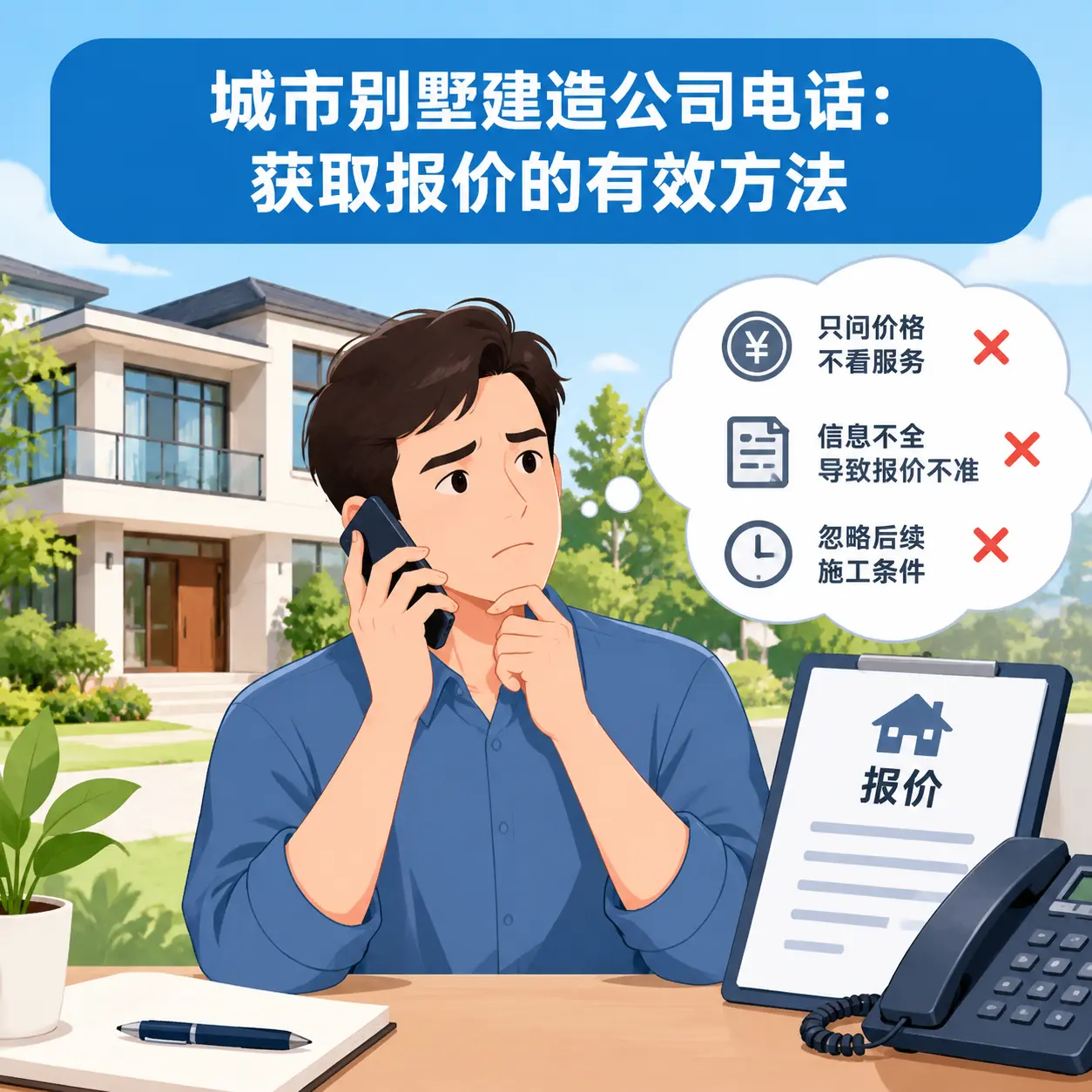 凤冈别墅建造公司电话:获取报价的有效方法