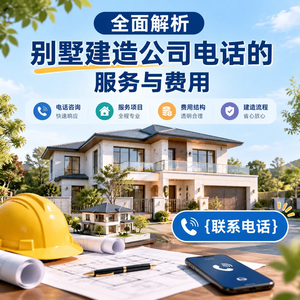 全面解析凤冈别墅建造公司电话的服务与费用